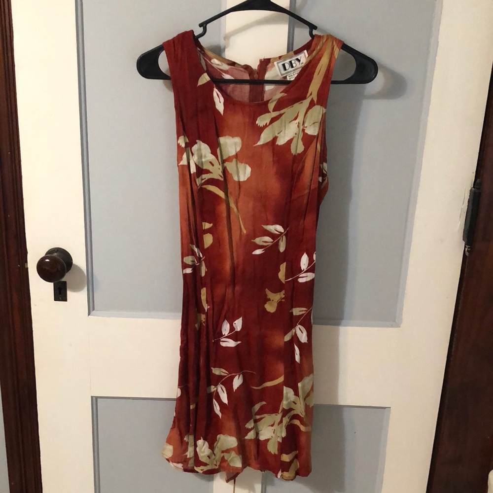 Vintage corset mini dress